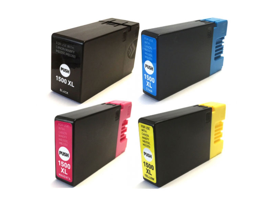Tinteiro Compatível com  Canon Pgi1500 9182B004 (Pack 4)