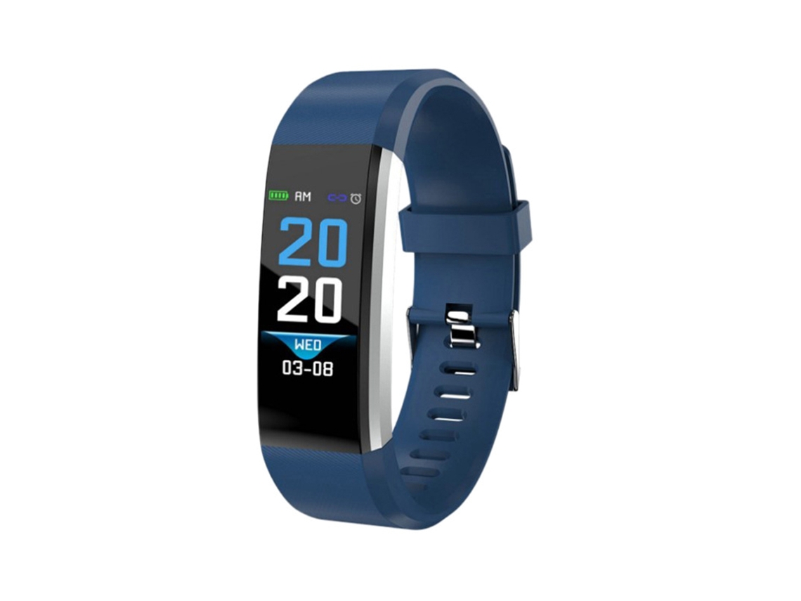 Pulseira Inteligente com Tela Touchscreen 0,96 Polegadas, Monitor de Frequência Cardíaca, Oximetria e Resistência à Água IP67 | S/MARCA
