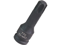 Soquete Hexagonal Profissional T70 Com Cabo Ergonômico, Ideal Para Remoção Segura De Parafusos E Manuseio Soquetes Em