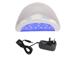Lâmpada Led Para Unhas 48w Secador De Esmaltes Em Gel Ferramenta De Manicure Profissional (prata)