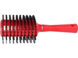Escova De Cabelo Redonda Secagem Rápida Para Estilizar E Massagear O Couro Cabeludo, Material Abs, 1 Unidade Para Uso