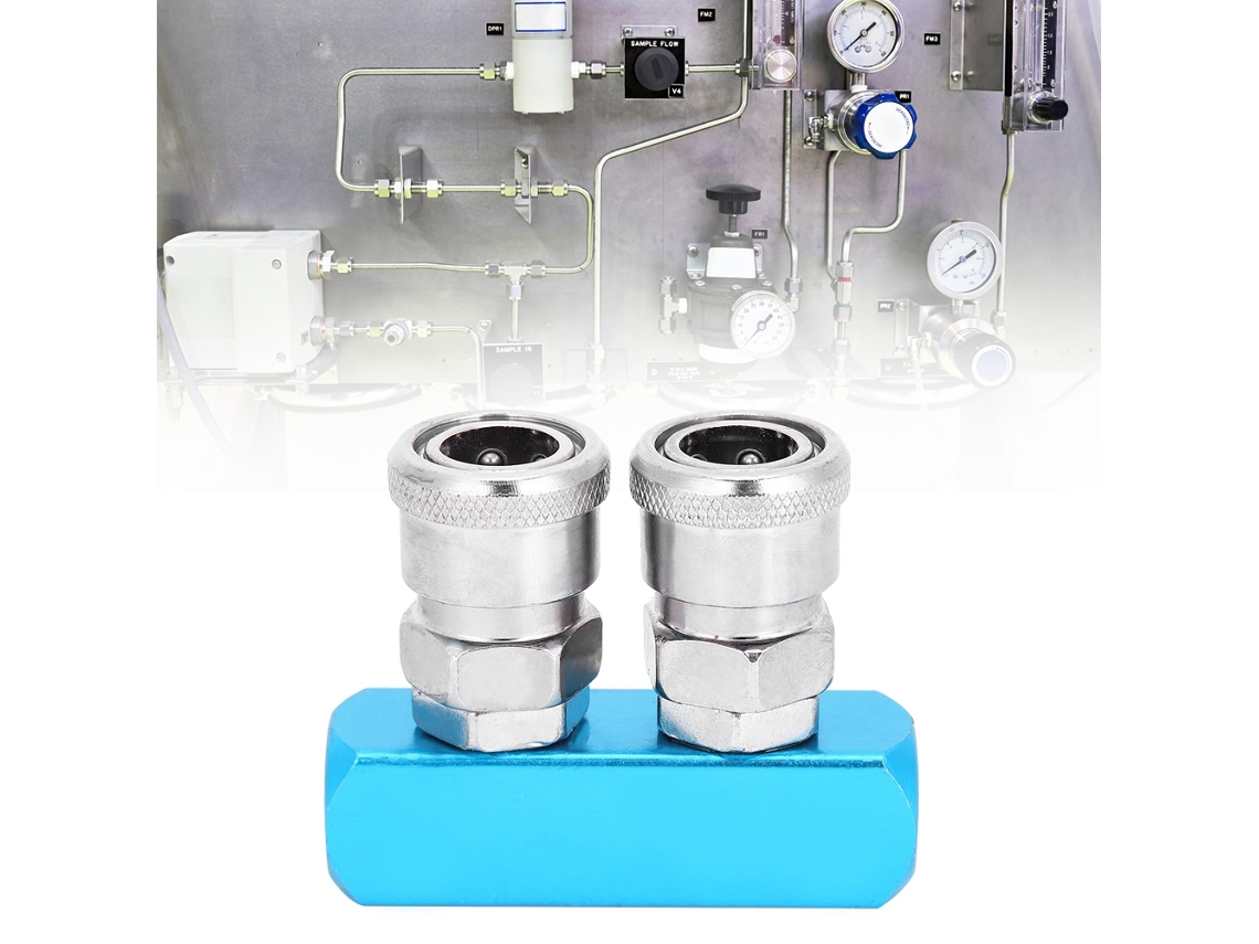 Conector Rápido De Ar Compressor Aço Alumínio