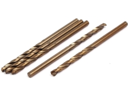 Broca Espiral de Cobalto M35 Hss com Diâmetro de 3 Mm e Comprimento de 61 Mm, Pacote com 5 Unidades CHABERLU