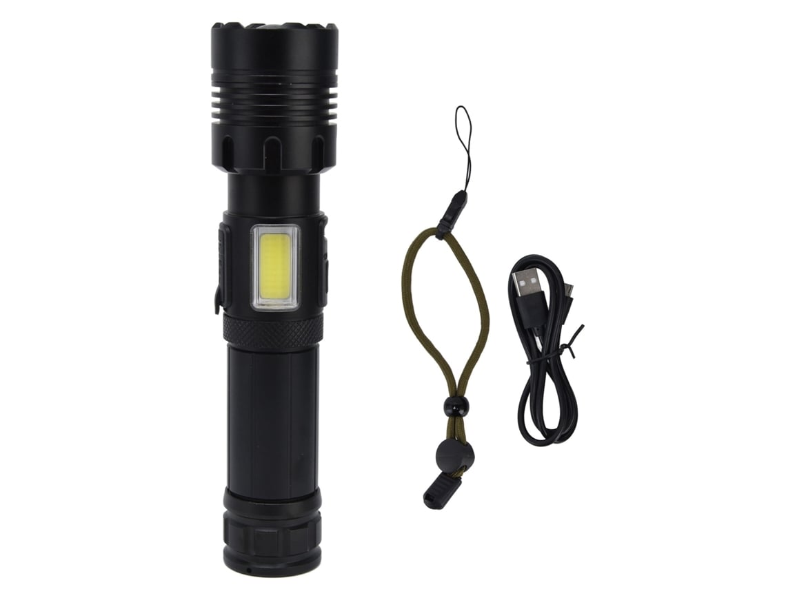 2026 linterna Glare Ultra Brillante Impermeável Zoomável com Tela de Potência para Exterior