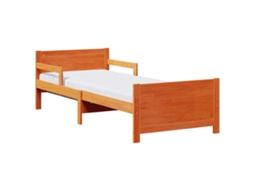 Estrutura da Cama com Colchão Castanho 80 X 200 Cm MAISON EXCLUSIVE