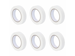 Conjunto 6 Fitas De Máscara Para Pintura Vidaxl Branco Papel