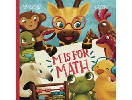 Livro M is for Math de Krystina K Leganza (Inglês)