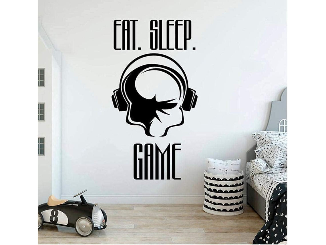 Adesivos de parede com estampa de cartas de jogo para papel de parede à prova d'água, quarto, sala de estar, fundo de TV, decoração de parede, adesivos artísticos, decoração para casa, 78x42cm