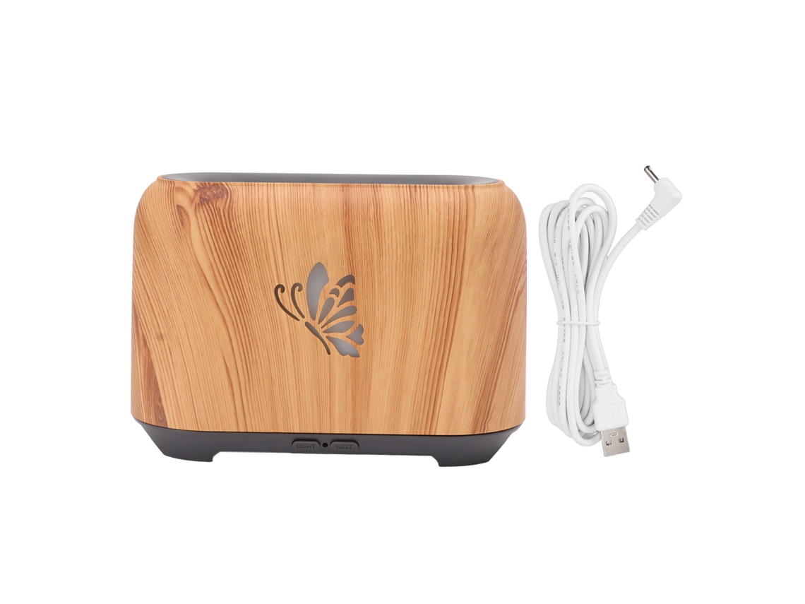 Laxiscreed Umidificador De 150ml Com Aromaterapia, Luz De Chama 3d E Conexão Usb Fácil De Usar