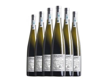 Vinho branco ELOSEGI Elkano Txakoli Sobre Lías Getariako Txakolina Jovem (0.75 L - 6 Unidades)