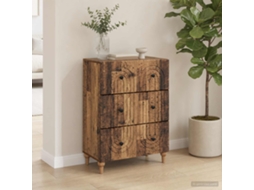 Vidaxl Gabinete De Gavetas Madeira Antiga 66 X 34,5 X 90 Cm