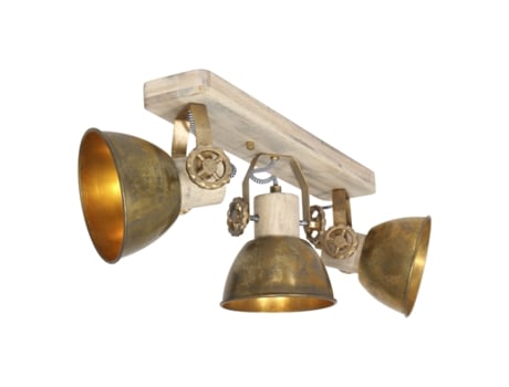 Candeeiro MEXLITE Gearwood 2133BR (Castanho)