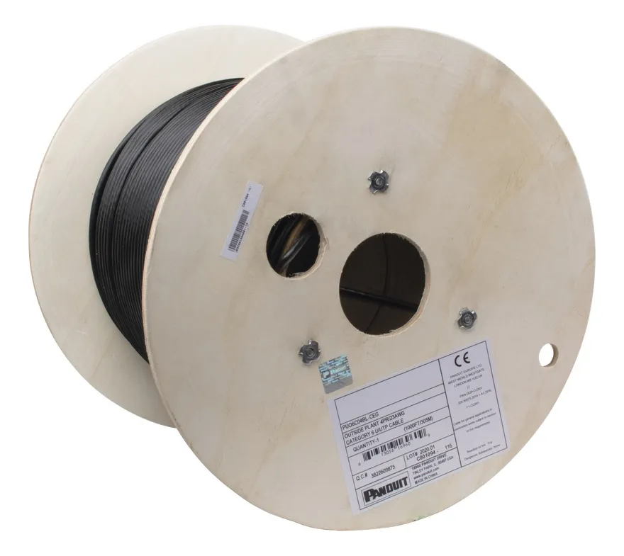 Carretel Blindado Para Áreas Externas Panduit, 305 Metros Cat6 U/utp Gelvayotoy
