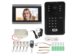 Sistema Intercomunicador Wifi 7 Polegadas 1080p Wired