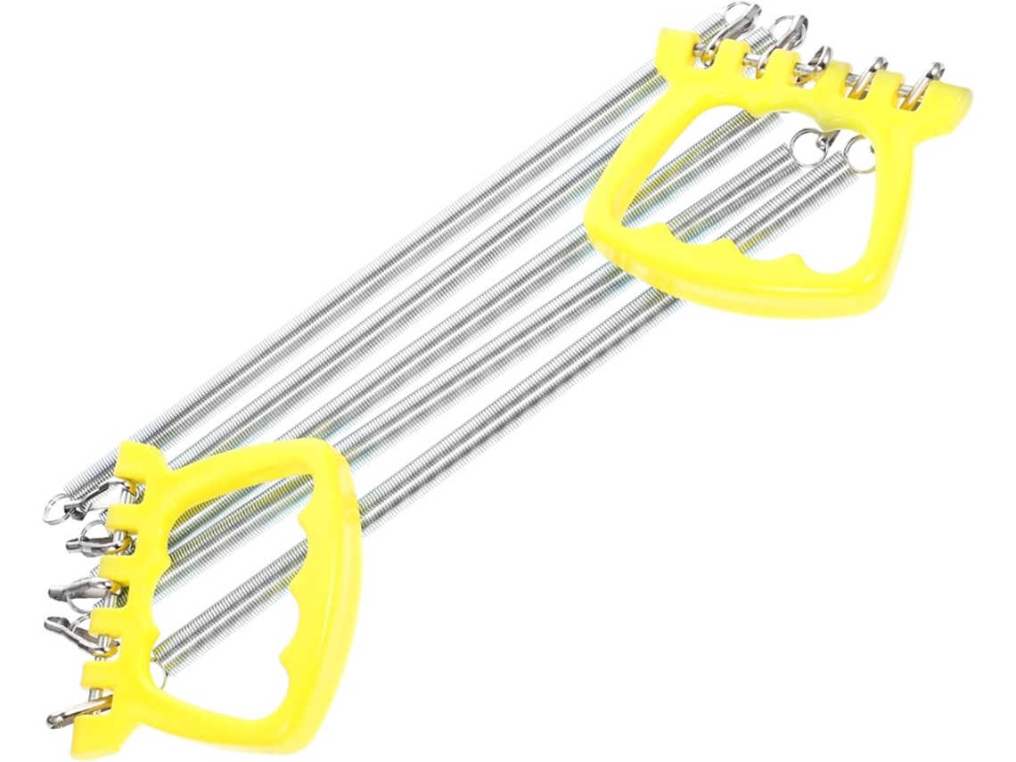 Expansor De Tórax Galpada Para Meninos E Meninas, Amarelo, Em Aço Com Mola, Equipamento Robusto Treinamento