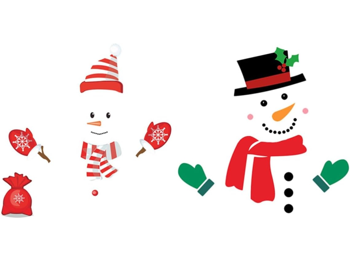 Ímãs De Geladeira Natal Bestoyard, 2 Peças, Em Pvc, Desenho Animado, Faça Você Mesmo