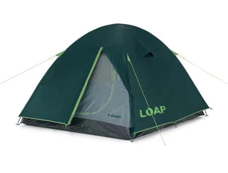Tenda Dolong 3 Verde Leve e Impermeável para 3 Pessoas para Aventuras ao Ar Livre