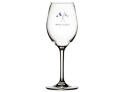 Taça de Vinho Welcome On Board Tritan 325Ml 6 Unidades Transparentemarine Business