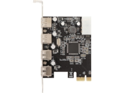 Placa De Expansão Pcie Para Usb 2.0, Adaptadora 2.0 Alta Velocidade