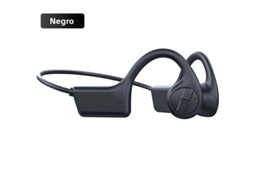 Fones de Ouvido Bluetooth de Condução Óssea, À Prova D'água IPX55, Microfone, Preto MDUG
