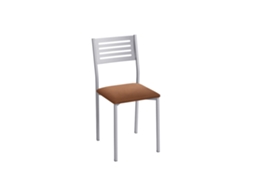 Cadeira de Cozinha Kati em Alumínio 38x86x47cm Domus Terra FANMUEBLES
