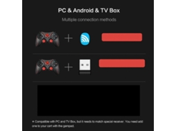Controle Sem Fio Para Jogos, Gamepad Bluetooth Universal Compatível Com Tablets Android. Hengjian