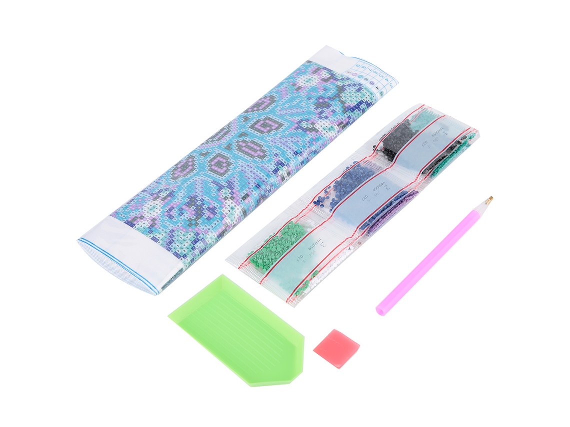 Baok-kit De Pintura De Diamantes Com Padrão De Flores Diy Bonito E Moderno Para Decoração Residencial 25*25cm (3)