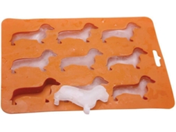 Forma De Gelo Em Formato Cachorro, 9 Cavidades, Com Desenho De Dachshund, Livre De Bpa, Ideal Para Freezer, Alimentos, Água, Uísque, Chocolate