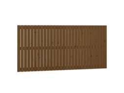 Cabeceira de Parede MAISON EXCLUSIVE em Pinho Maciço Castanho mel (185x90 cm)