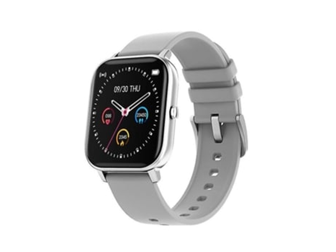 Chronus Smart Watch P8Se 1.4 Full-Touch Fitness Tracker com / Heart Rate / Spo2 / Female Health Monitor Water Activity Trackercinzento AUJEZON