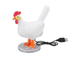 2026 lâmpada de Frango Divertida com Ovo Led Resina Realista, Luz Noturna Bonita para Crianças, Quarto e Sala de Estar