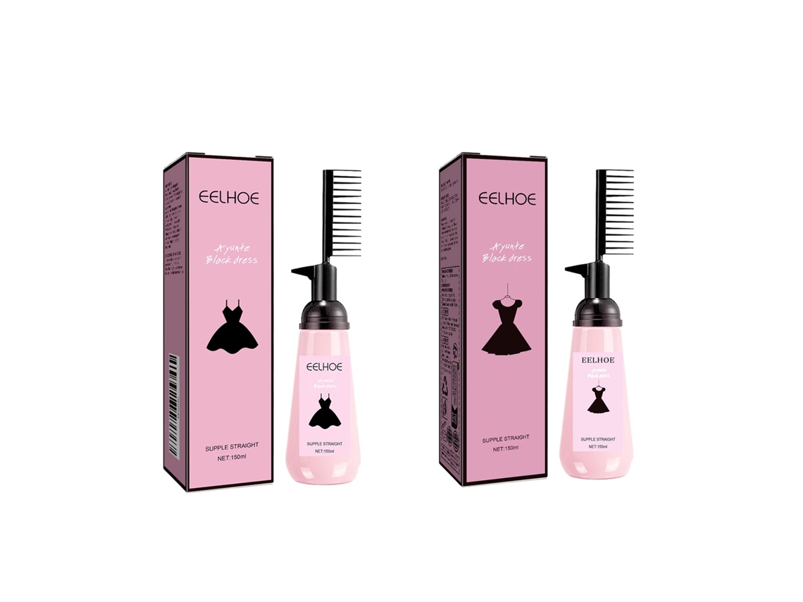 Creme de Cuidado para Cabelo Liso Eelhoe Hidrata e Suaviza