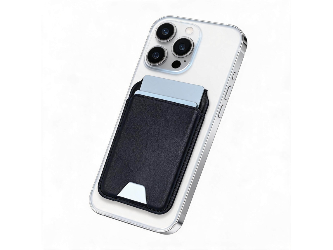 Carteira Magsafe HENTEN HOME para iPhone 17/16/15/14/13/12, azul