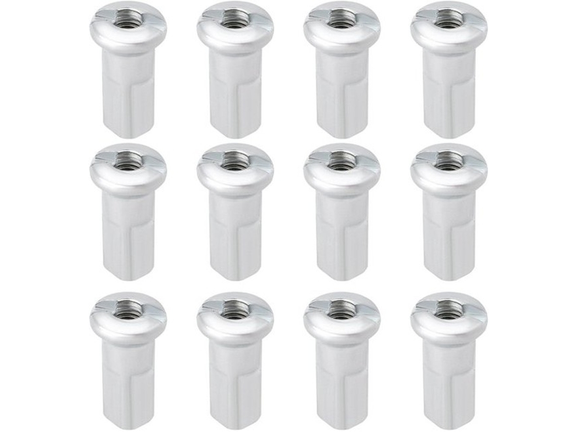 Opcional - Espigão De Bicicleta 80 Unidades - Diâmetro Interno 2,6 Mm - Comprimento 13 Mm - Aço Galvanizado - Adequado Para Bicicletas/mountain Bikes