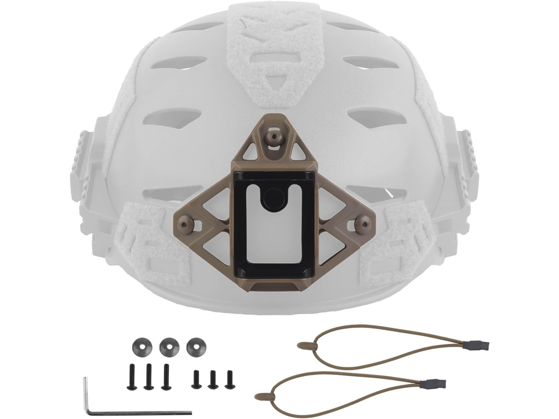 Lurelia Base De Fixação Para Capacete, Apoio De Áudio Firme