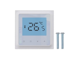 Termostato de Aquecimento de Piso Inteligente com Controle por Celular Wifi 90 240v com Iluminação de Fundo