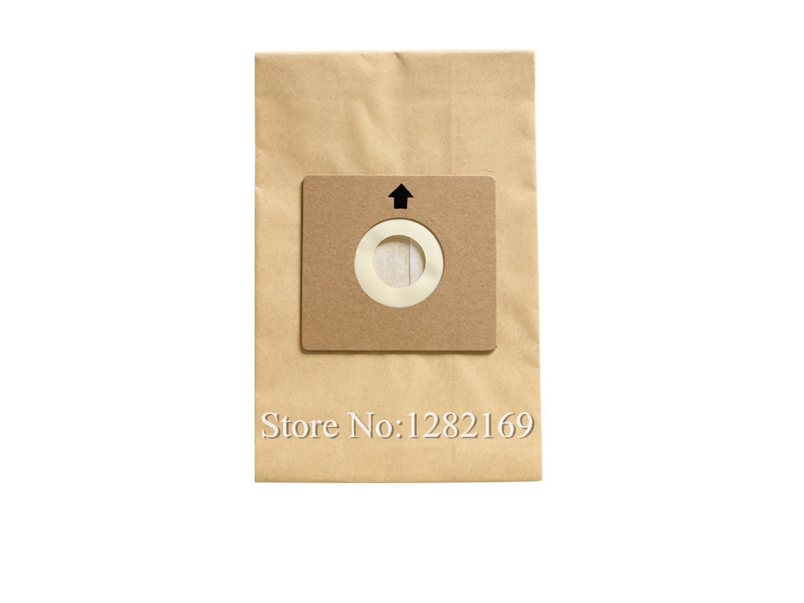 10x sacos de filtro para aspirador de pó, substituição de saco de pó de papel para philips hr 6325 6339 hr6325 hr6326 hr6329 etc.
