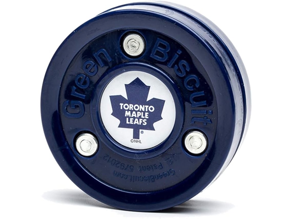 Disco De Treino Verde Biscuit - Nhl (toronto Maple Leafs)
