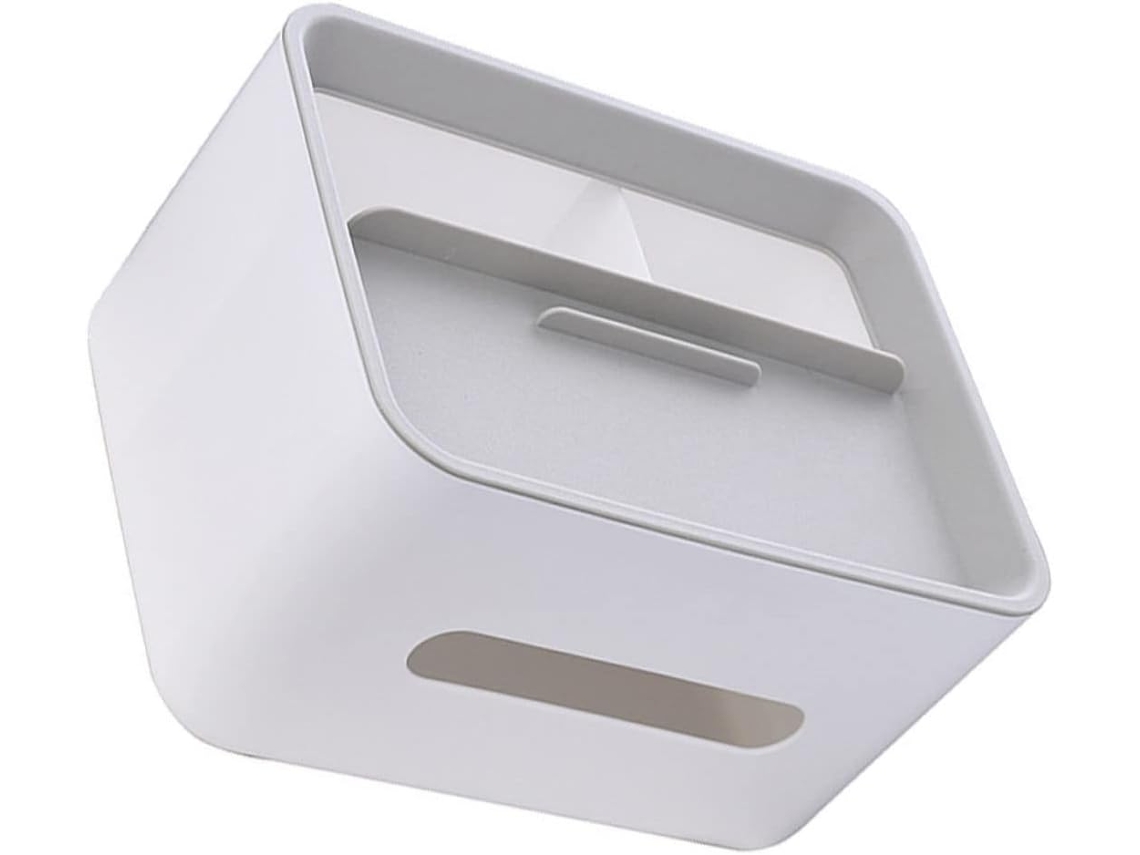 Caixa A Para Lenços De Papel, Casa, Escritório E Quarto. Design Elegante E , Nas Cores Cinza E Branc Gokoco