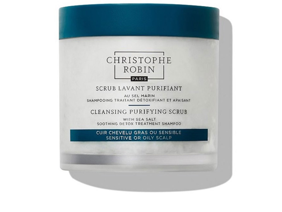 Limpeza Esfoliante Purificante com Sal Marinho CHRISTOPHE ROBIN 75 Ml