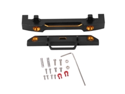 Parachoques Dianteiro E Traseiro De Liga De Alumínio Para Carro Rc Axial Scx24 1/24 Peças De Upgrade Estáveis