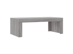 Mesa de Centro Derivados de Madeira Cinzento Sonoma MAISON EXCLUSIVE (102x50x36 cm)