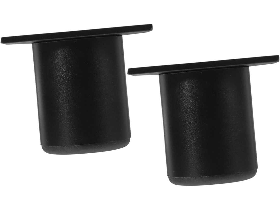 Conjunto De 2 Pés Ajustáveis Para Móveis, Em Liga De Alumínio Maciço, Ideais Para Armários De Tv E Cômodas