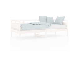 Day Bed, Day Beds Vidaxl Branco Madeira De Pinho (80 X 200 Cm)