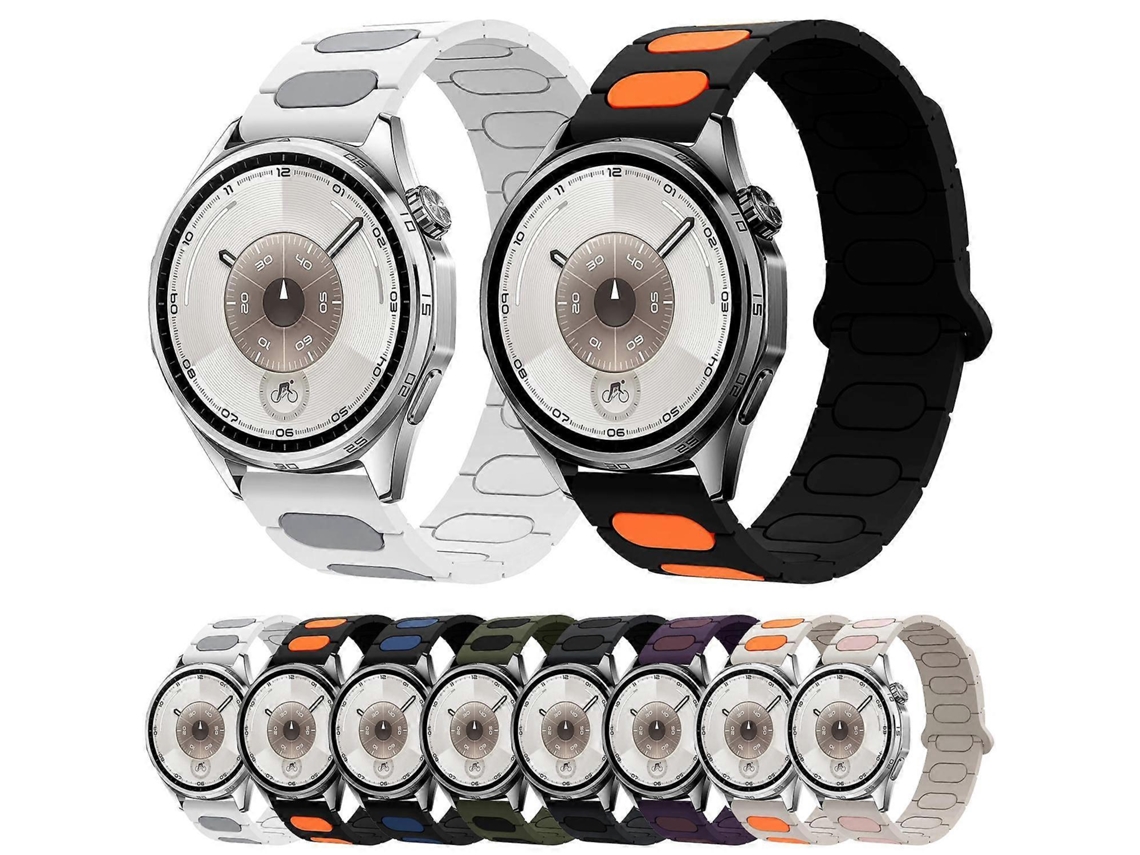 Pulseira Oval Magnética De Silicone Para Relógio