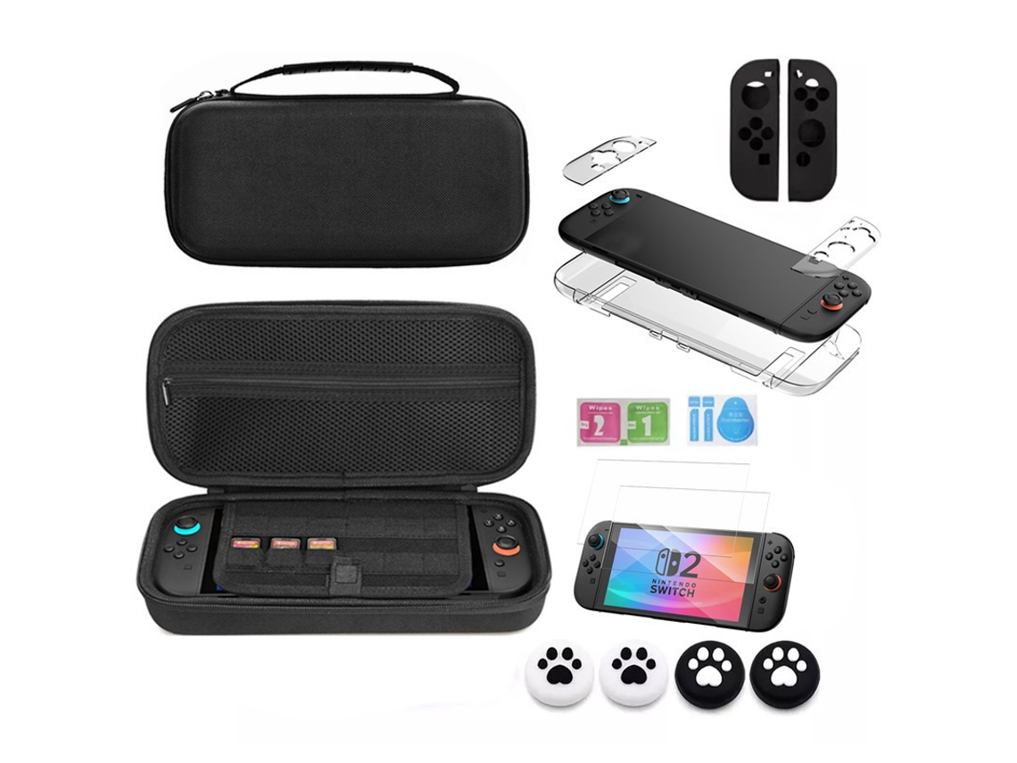 Adequado Bolsa De Armazenamento Para Switch2 Bolsa De Mão Portátil Com Capa Rígida E Acessórios Para Ferramentas De Proteção Do Controlador Cuich