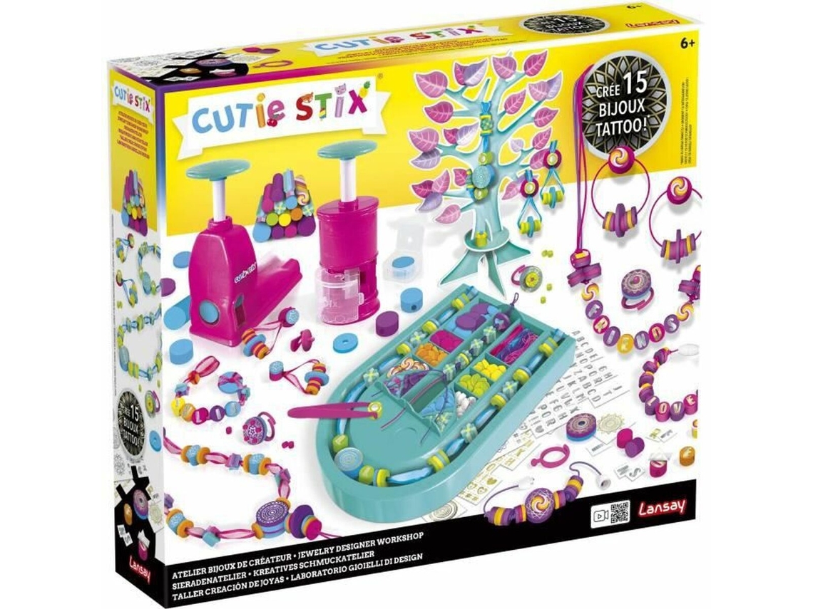 Missangas Lansay Cutie Stix (Idade Mínima Recomendada:  6 Anos)