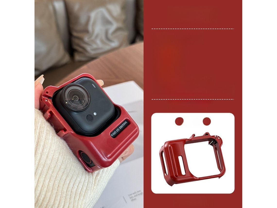 Elysve Capa Protetora De Abs Para Insta360 Go