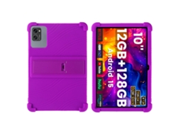 Capa Para Tabwee T20 10.1 Polegadas Com Suporte Resistente A Impactos Henten Home Roxo