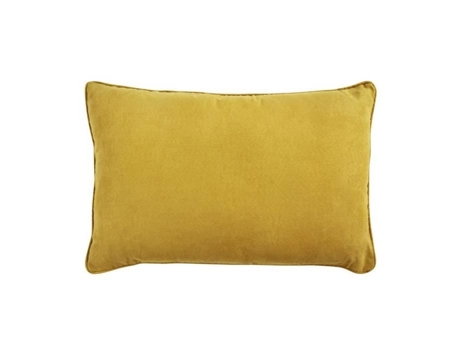 Coussin Em Suedina Amarela 60x40